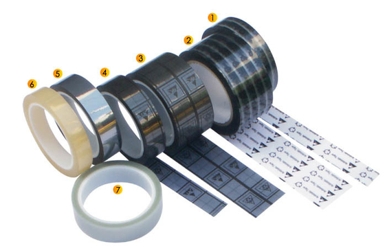 Tela adesiva antiestática condutora de filme de opção Tela de grelha ESD para embalagem